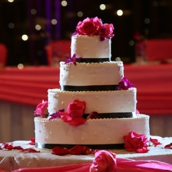 Custom Designed Wedding Cake • <a style="font-size:0.8em;" href="http://www.flickr.com/photos/79112635@N06/7155370192/" target="_blank">View on Flickr</a>